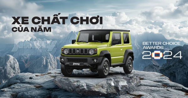 SUZUKI JIMNY THẮNG GIẢI “XE CHẤT CHƠI CỦA NĂM” TẠI BETTER CHOICE AWARD 2024